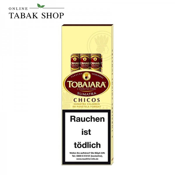 Tobajara "Chicos Sumatra" Zigarillos (1x 5er)