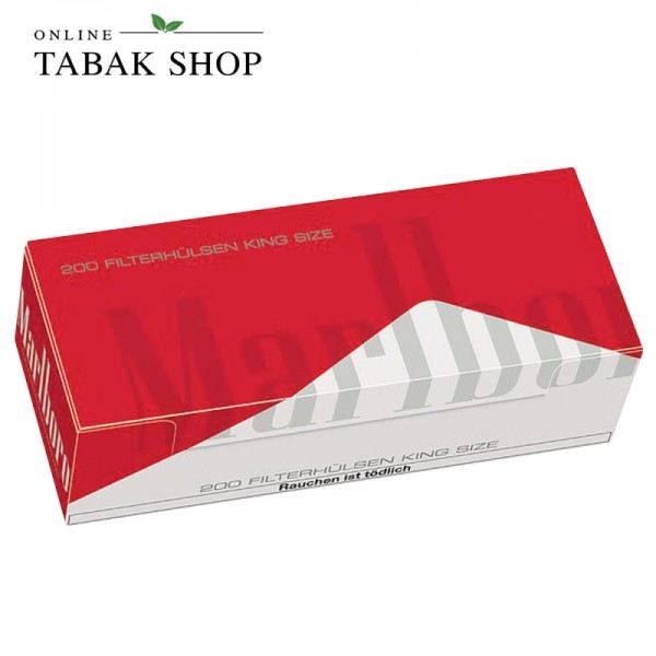Marlboro Red Hülsen 200er Packung