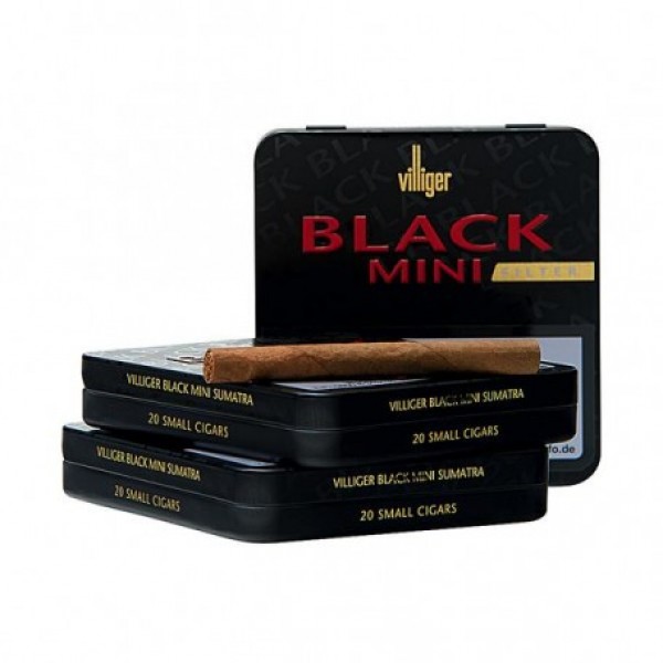 VILLIGER Mini "Black" Filter Zigarillos 20er Dose