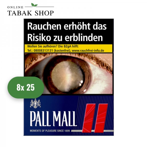 Pall Mall Red Zigaretten Giga (8 x 25er)