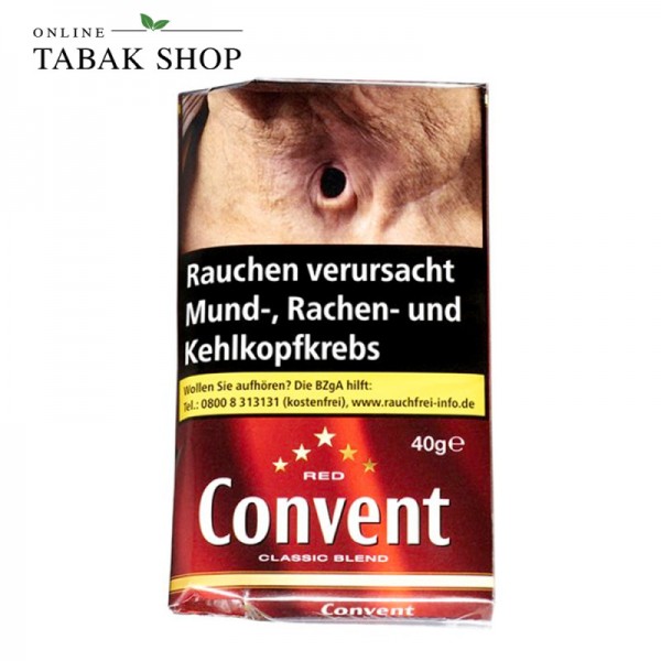 CONVENT Red "Classic Blend" Tabak 30g Pouch