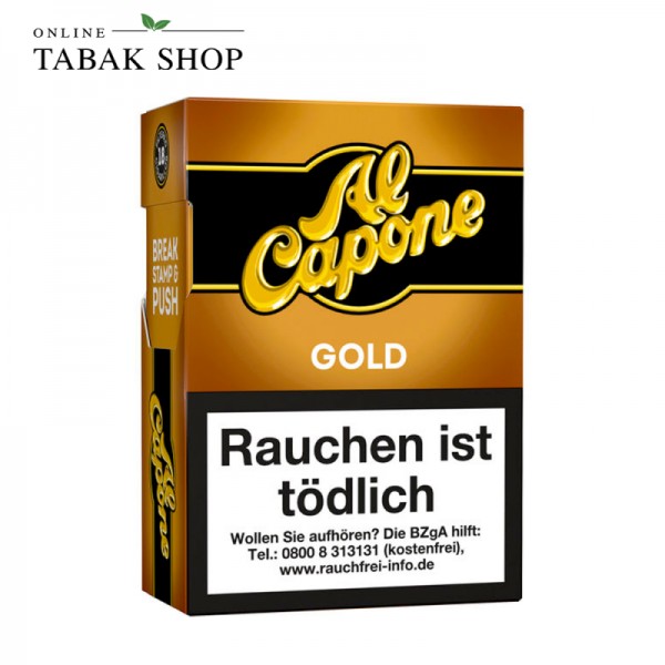 Al Capone Pockets Gold Filter Zigarillos 18er Packung