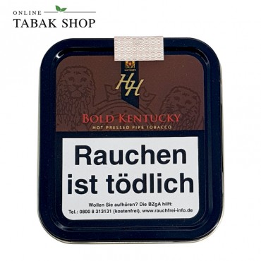 HH Bold Kennedy Hot Pressed Pipe Tobacco Pfeifentabak (1x 50g) Dose