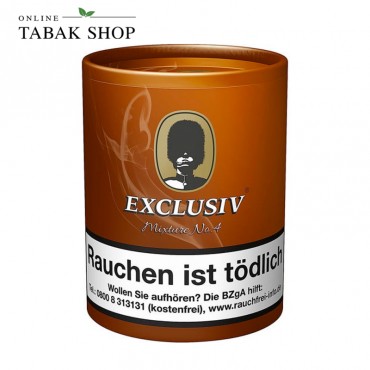 Exclusiv Mixture No.4 Pfeifentabak 200g Dose