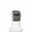 Kaya Shisha Clear INOX 630 BORO Sebulba XM 2S - silber (ca. 54cm)