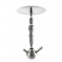Kaya Shisha Clear INOX 630 BORO Sebulba XM 2S - silber (ca. 54cm)