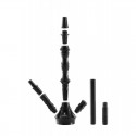 Kaya Shisha Clear ELOX 480 BORO Sebulba Schliff 2S - schwarz (ca. 59cm)