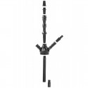 Kaya Shisha Clear ELOX 480 BORO Sebulba Schliff 2S - schwarz (ca. 59cm)