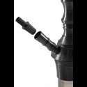 Kaya Shisha Clear ELOX 480 BORO Sebulba Schliff 2S - schwarz (ca. 59cm)