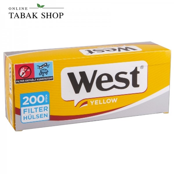 West Yellow Hülsen 200er Packung