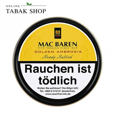 Mac Baren Golden Ambrosia Pfeifentabak 100g Dose