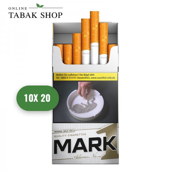 Mark 1 Original Gold 100s Zigaretten (10 x 20er)