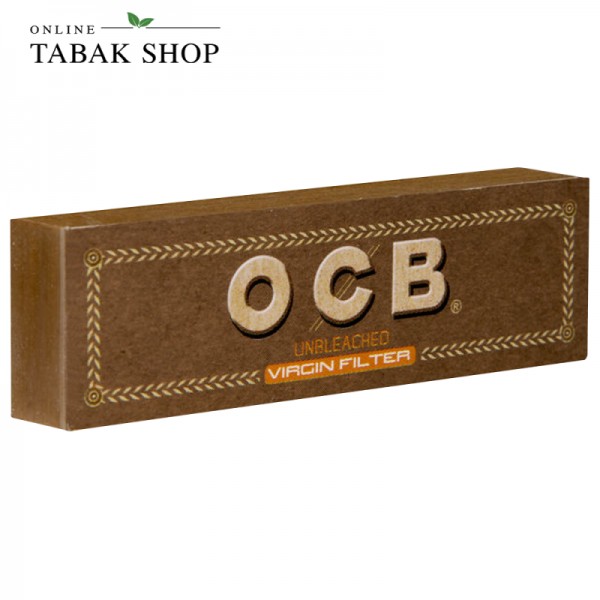 OCB Unbleached Filter-Tips (1x 50er) Heftchen