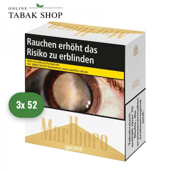 Marlboro Gold 7XL Zigaretten (3 x 52er)