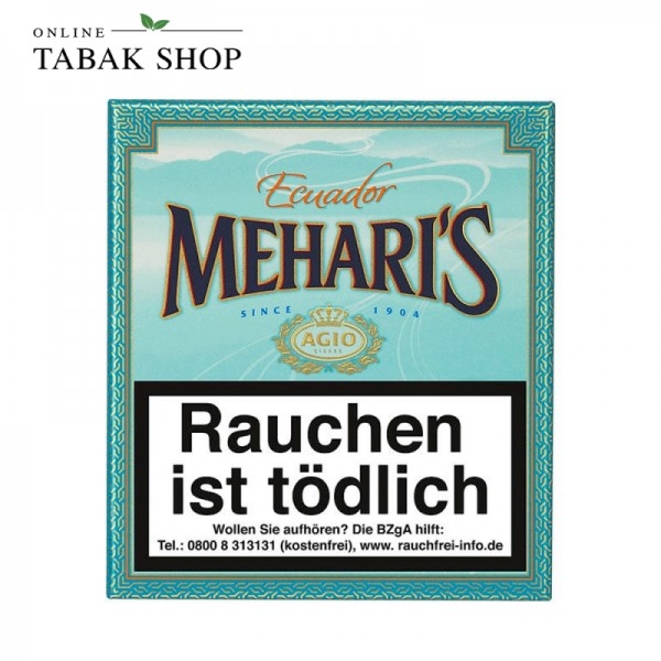 Mehari's Ecuador Zigarillos 20er Schachtel