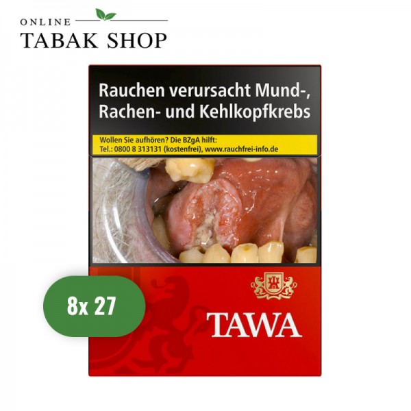 Tawa Red Zigaretten XXL (8 x 27er)