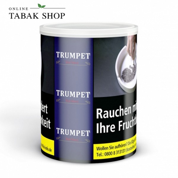 Trumpet Tabak Black (Zware) 130g Dose