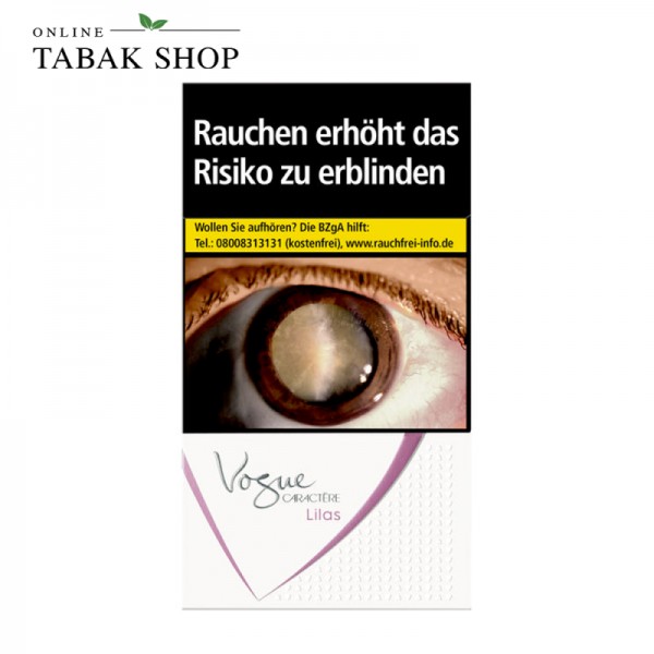 Vogue Caractere Lilas Zigaretten OP (10 x 20er)