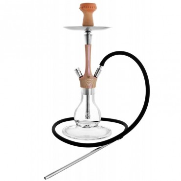 Kaya Shisha Clear MADERA 630XS BORO Ash Reflek 2S - pink (ca. 54cm)