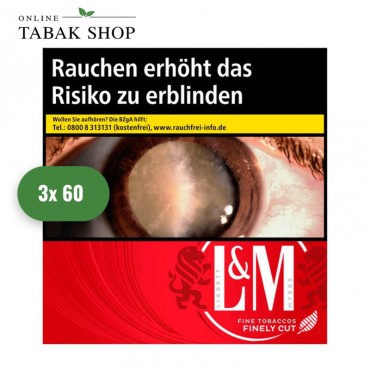 L&M Red Label Zigaretten 7XL (3 x 60er)