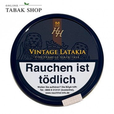 HH Vintage Latakia Pipe Tobacco Pfeifentabak (1x 50g) Dose