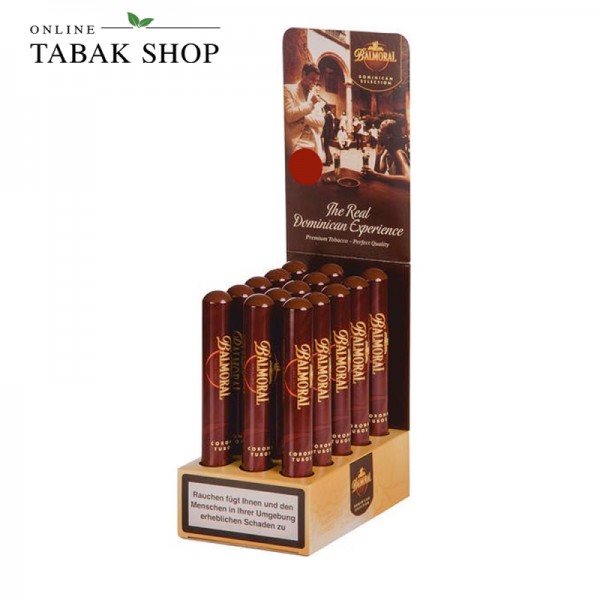 Balmoral Dominican Selection Corona Tubos 15er Display