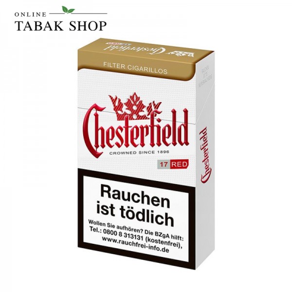 Chesterfield Red King Size Filter Zigarillos 17er Packung