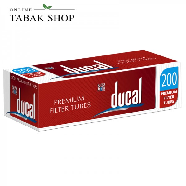 Ducal Premium Filter Tubes Filterhülsen Hülsen 200er Packung