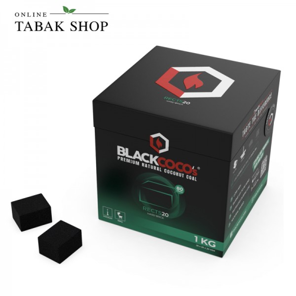 Blackcoco's Rects-20 Shisha Naturkohle (1x 1kg)