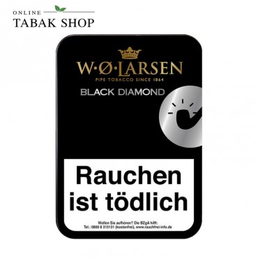W.O. Larsen Black Diamond Pfeifentabak Dose (1x 100g)