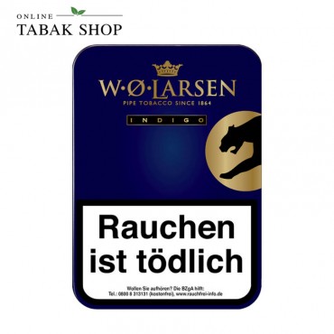 W.O. Larsen Indigo Pfeifentabak Dose (1x 100g)