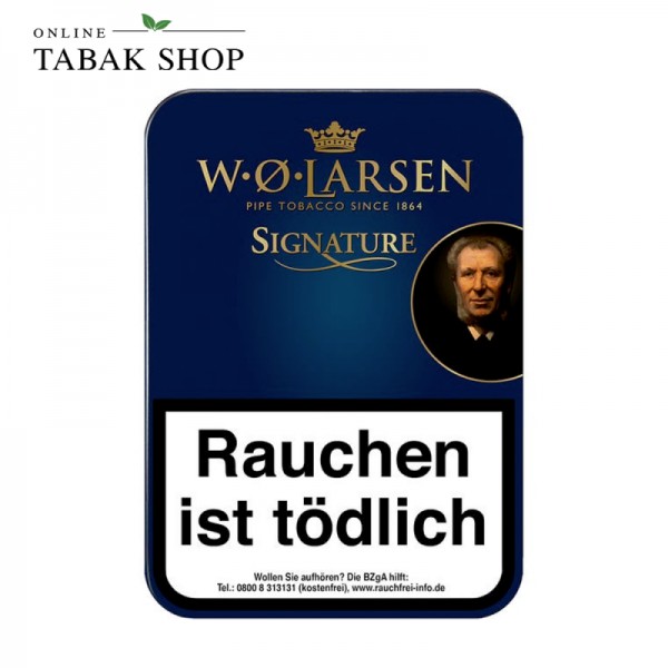 W.O. Larsen Signature Pfeifentabak 100g Dose