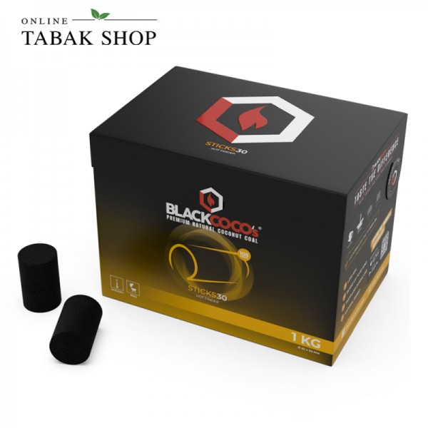 Blackcoco's Sticks-30 Shisha Naturkohle (1x 1kg)