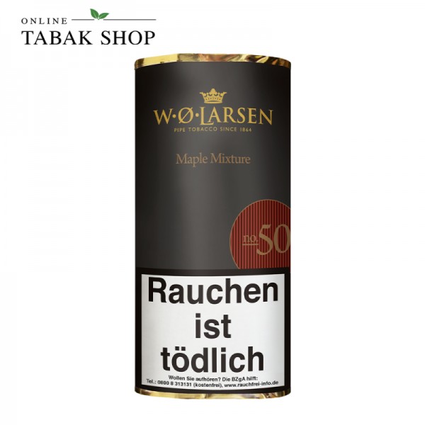 W.O. Larsen Maple Mixture No.50 Pfeifentabak 50g Pouch