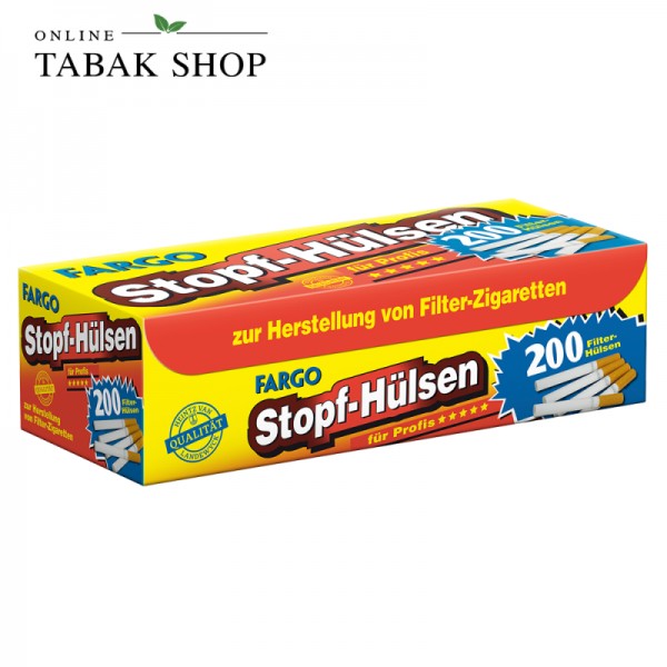 Fargo Stopfhülsen 200er Packung