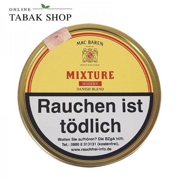 Mac Baren Mixture Modern Pfeifentabak 100g Dose