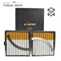 Zigarettenetui Leder Fashion XT-2 in Geschenkbox (Farbe nicht wählbar)