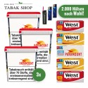 Paramount Tabak Gigabox (3 x 230g) + 2.000 Hülsen + 2 Feuerzeuge + 1 Sturmfeuerzeug