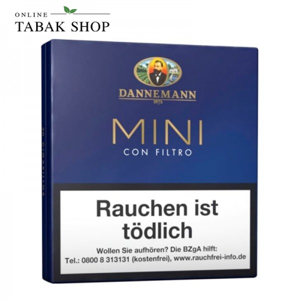 Dannemann Mini Con Filtro Zigarillos 20er Schachtel