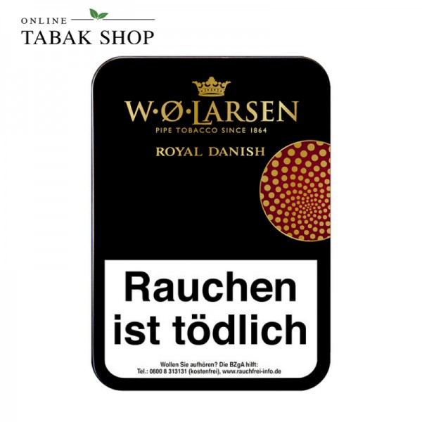 W.O. Larsen Royal Danish Pfeifentabak 100g Dose