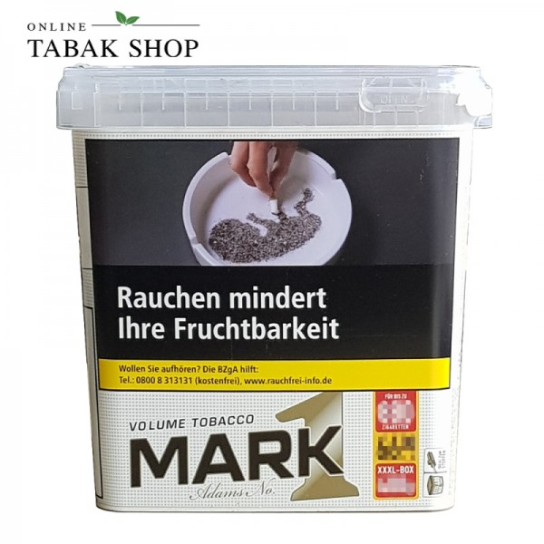 Mark Adams Gold No.1 Volumentabak 400g Eimer