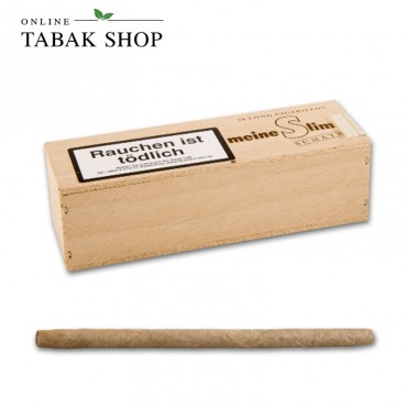 Meine Slim Sumatra Zigarillos 25er Holzkiste