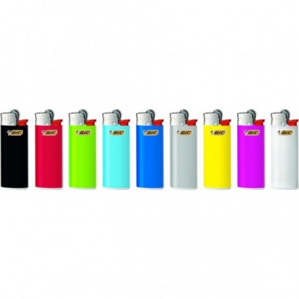 BIC Feuerzeug J25 Reibrad Mini neutral, kindergesichert (1x)