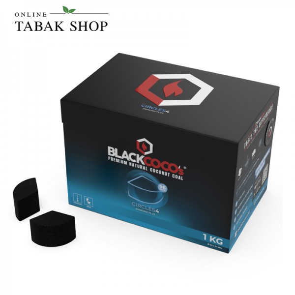 Blackcoco's Circles-4 Shisha Naturkohle (1x 1kg)