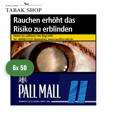 Pall Mall Blue Zigaretten Jumbo (6 x 50er)