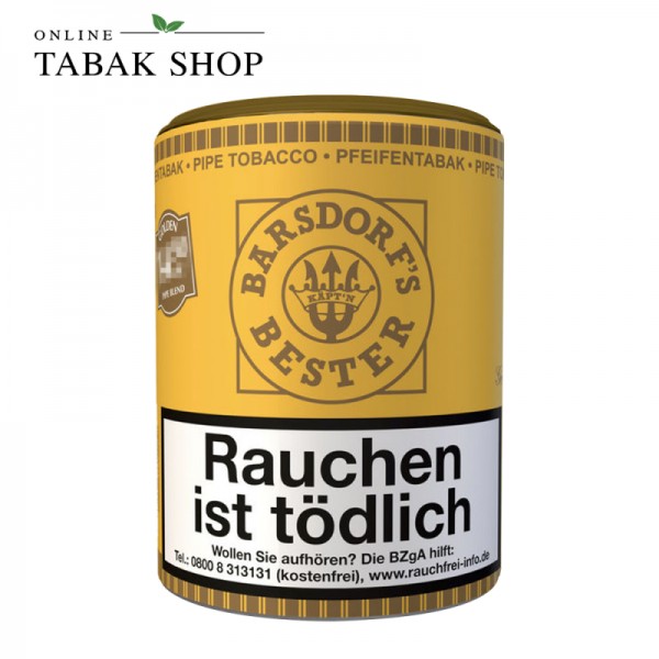 Barsdorf's Bester Pfeifentabak "Golden Blend" (1 x 160g) Dose