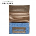 Zippo Tabakbeutel / Tabaktasche Jeans-Lederoptik in Geschenkbox