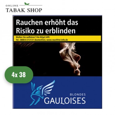 Gauloises Blondes Blau Zigaretten 3XL (4 x 36er)