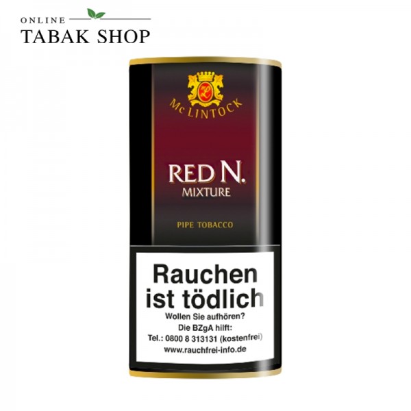 Mc Lintock Red N. (Nut / Nuss) Pfeifentabak Pouch (1x 40g)