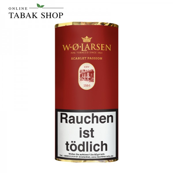 W.O. Larsen Scarlet Passion Pfeifentabak 50g Pouch